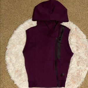 Nike vest hoodie size XS